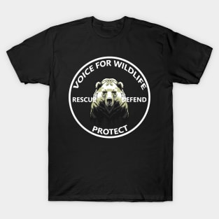 Voice For Wildlife - Bear T-Shirt